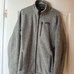 Patagonia Better Sweater Fleece Heather Gray Zip-Up Jacket